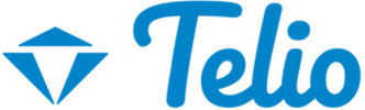 Telio logo full blue